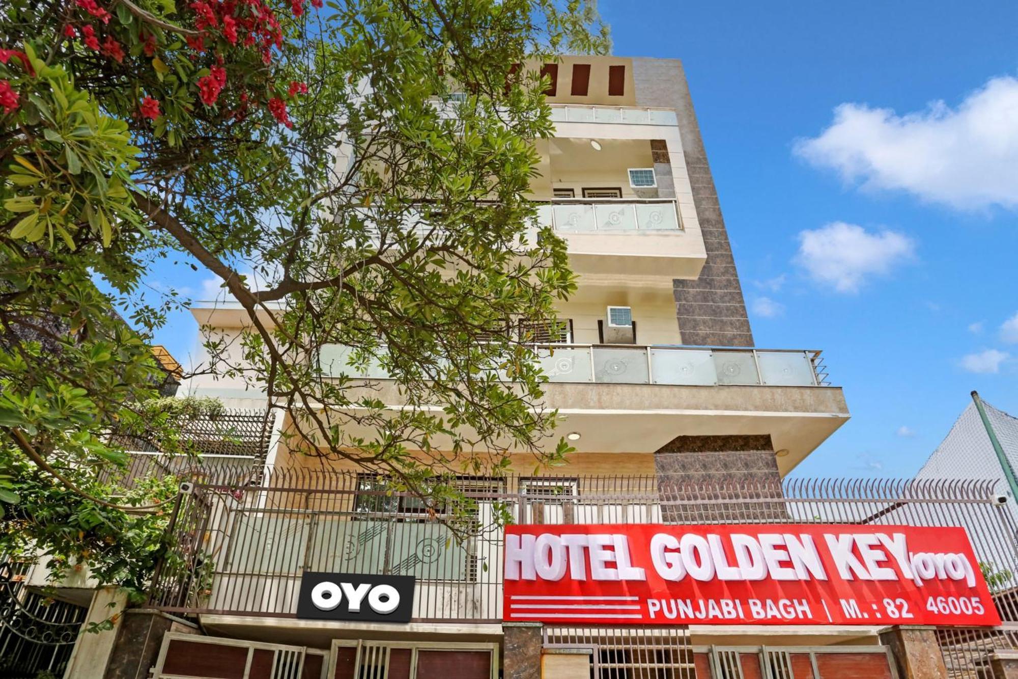 Hotel O Golden Key Inn Punjabi Bagh New Delhi Eksteriør bilde