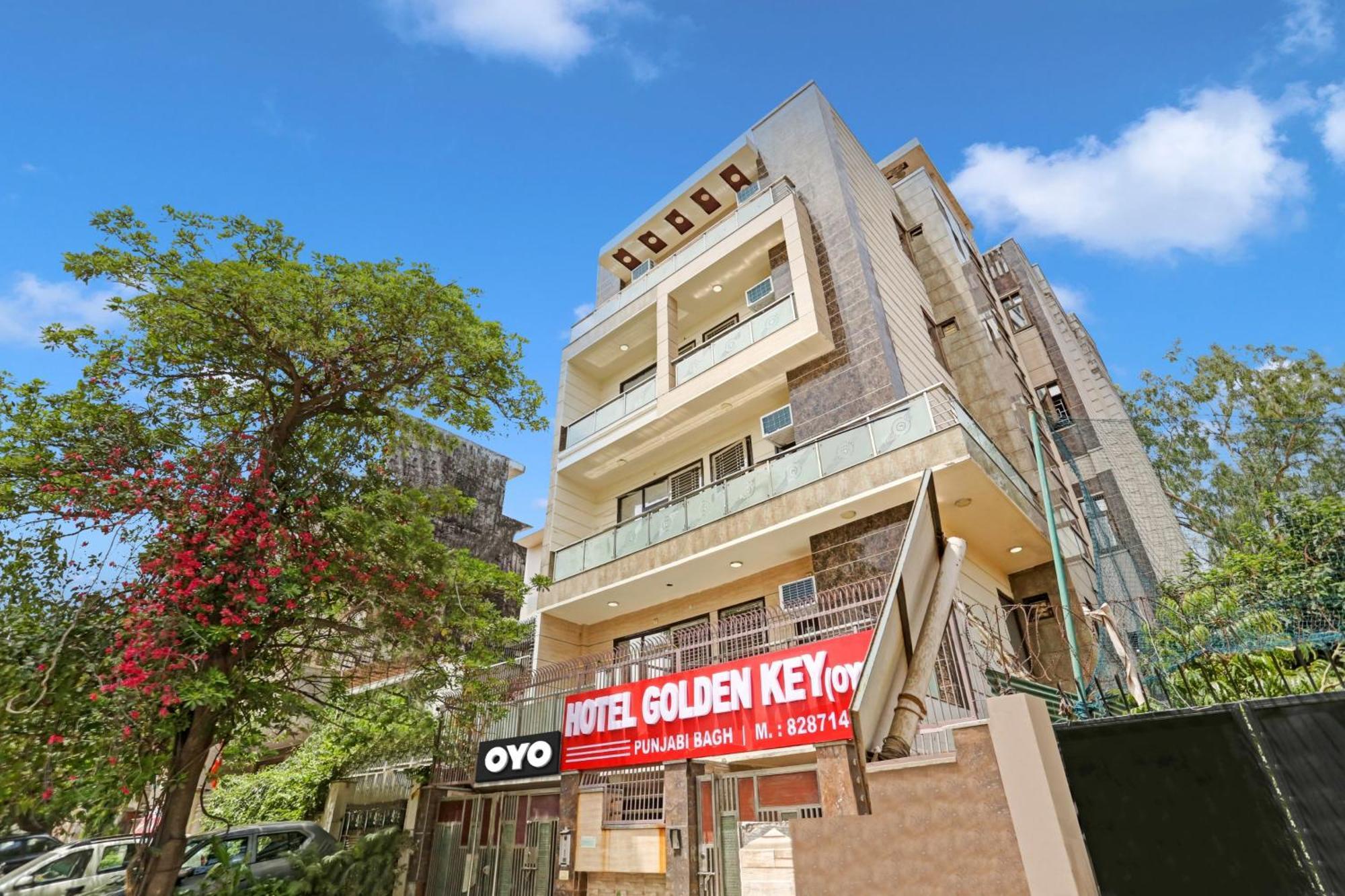 Hotel O Golden Key Inn Punjabi Bagh New Delhi Eksteriør bilde